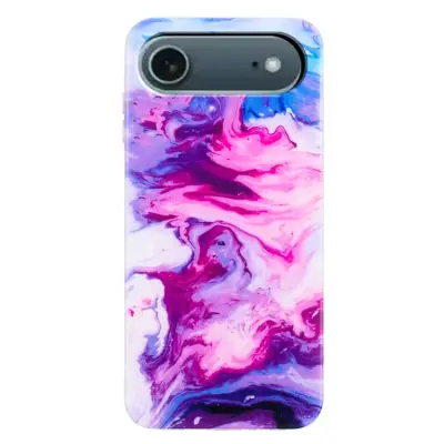 iPhone Air Mobilskal Marble Pattern Painted TPU - Rosa