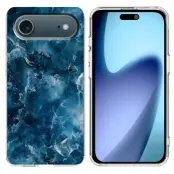 iPhone Air Mobilskal Marble Pattern Printing Soft - Grå