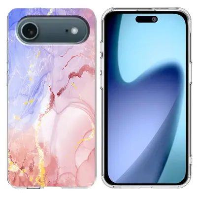 iPhone Air Mobilskal Marble Pattern Printing Soft - Rosa