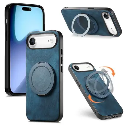 iPhone Air Mobilskal Rotating Kickstand - Blå