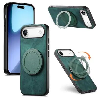 iPhone Air Mobilskal Rotating Kickstand - Grön
