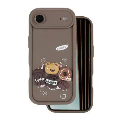 iPhone Air Mobilskal Ultra Trendy 3D - Coffee
