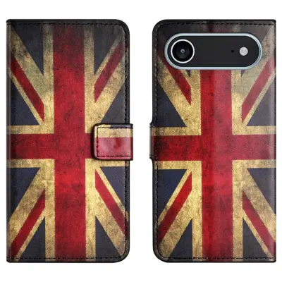 iPhone Air Konstläder Plånboksfodral Pattern Print - Union Jack
