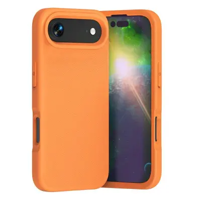 iPhone Air Mobilskal Plast Stöttålig Bakcover - Orange (Orange)