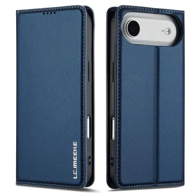 LC.IMEEKE iPhone Air Plånboksfodral PU Läder - Blå