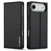 LC.IMEEKE iPhone Air Plånboksfodral PU Läder - Svart