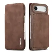 LC.IMEEKE iPhone Air Mobilfodral Korthållare Stativ - Coffee