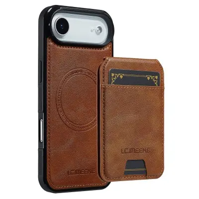 LC.IMEEKE L3 iPhone Air Fodral KonstLäder - Brun