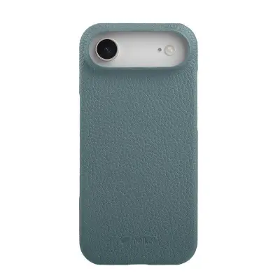 MELKCO iPhone Air Mobilskal Äkta Läder PC Blå