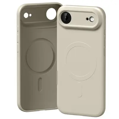 Mercury iPhone Air Mobilskal MagSafe Semi-Silicone - Stone