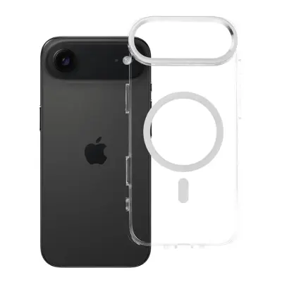 Mobilskal För iPhone Air MagSafe Frame Clear Hybrid - Clear
