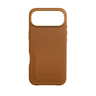 Moobio Leather Card Case (iPhone Air) - Svart