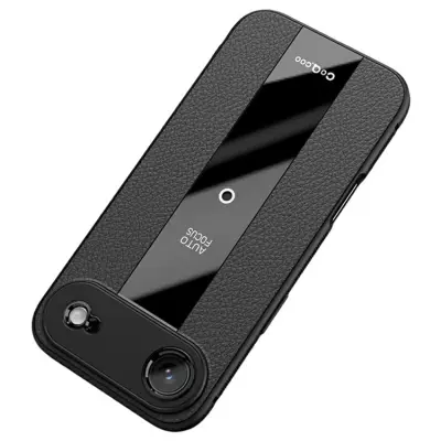 Q.COO iPhone Air Mobilskal Acrylic Shockproof - Svart