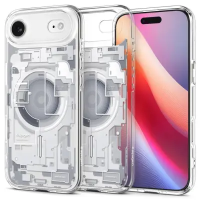Spigen iPhone Air Mobilskal Magsafe Ultra Hybrid - Vit Zero One