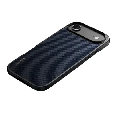 SULADA iPhone Air Mobilskal MagSafe Metal Lens Frame - Blå