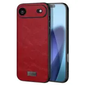 SULADA iPhone Air Mobilskal PU-läder+TPU+PC - Röd