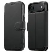 SUTENI iPhone Air Plånboksfodral Detachable Q-05 - Svart