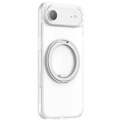 TORRAS iPhone Air Skal Plast 360° Ställ MagSafe Skydd - Vit