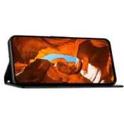 Trolsk Imprint Flower Wallet (iPhone Air) - Lila