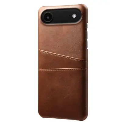 Trolsk Leather Card Case (iPhone Air) - Svart