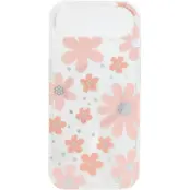 Trolsk Mobilskal med MagSafe - Rosa Blommor (iPhone Air)