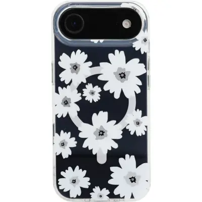 Trolsk Mobilskal med MagSafe - Vita Blommor (iPhone Air)