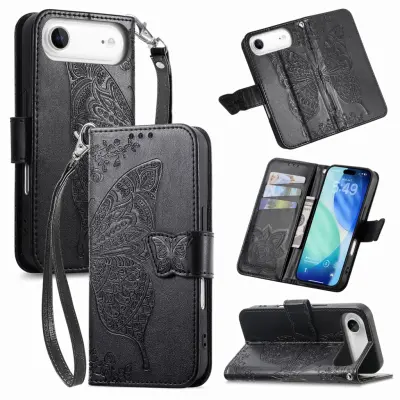 Trolsk Plånboksfodral med Fjäril (iPhone Air) - Lila