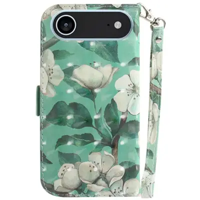 Trolsk Watercolor Flowers Wallet (iPhone Air)