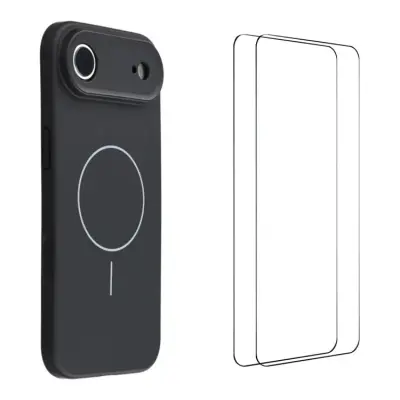 WANLONFENG iPhone Air Mobilskal MagSafe Med 2Pcs Härdat Glas XQ1
