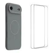 WANLONFENG iPhone Air Mobilskal MagSafe Med 2Pcs Härdat Glas XQ1