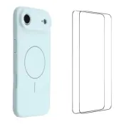 WANLONFENG iPhone Air Mobilskal MagSafe Med 2Pcs Härdat Glas XQ1