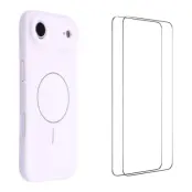 WANLONFENG iPhone Air Mobilskal MagSafe Med 2Pcs Härdat Glas XQ1