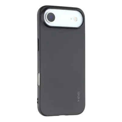 X-LEVEL Guardian Series iPhone Air Mobilskal Soft TPU Frosted Svart