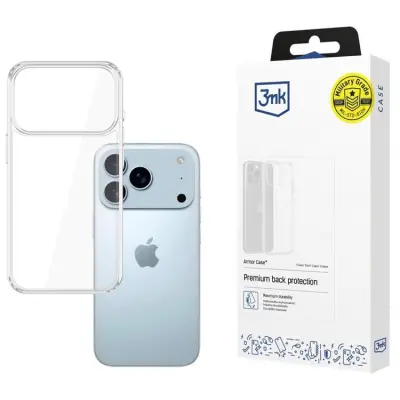 3MK iPhone 17 Pro Max Mobilskal Armor - Transparent