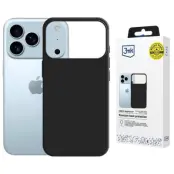 3MK iPhone 17 Pro Max Mobilskal MagSafe Hardy Silikon - Grafit