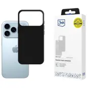 3MK iPhone 17 Pro Max Mobilskal Silikon - Svart