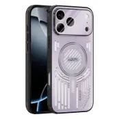 ABEEL Mobilskal till iPhone 17 Pro Max Aluminium + PC + TPU - Lila