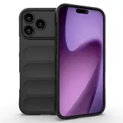 AMORUS iPhone 17 Pro Max Mobilskal Shockproof TPU Rugged - Svart