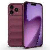 AMORUS iPhone 17 Pro Max Mobilskal Shockproof TPU Rugged - Vinröd