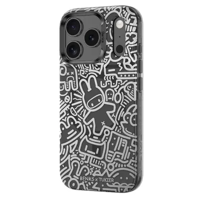 BENKS iPhone 17 Pro Max Mobilskal MagSafe Cartoon Pattern