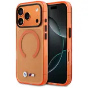 BMW Mobilskal iPhone 17 Pro Max Magsafe M IML Metal Logos - Orange