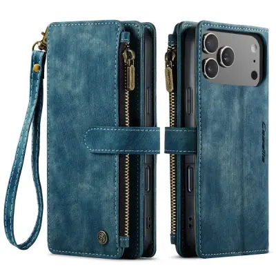 CaseMe C30 Wallet Cover (iPhone 17 Pro Max) - Brun
