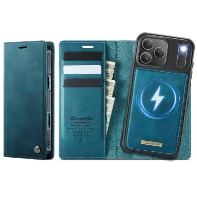 CASEME C49 iPhone 17 Pro Max Mobilskal MagSafe RFID Grön