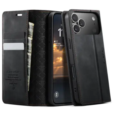 Caseme iPhone 17 Pro Max Plånboksfodral RFID-Skydd 033