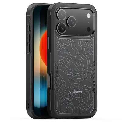 DUX DUCIS SHLD iPhone 17 Pro Max Fodral - PC + TPU - Grå