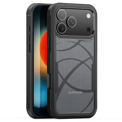 DUX DUCIS SHLD iPhone 17 Pro Max Fodral - PC + TPU - Vit
