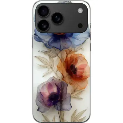 Mobilskal till Apple Apple iPhone 17 Pro Max med Silkesblommor
