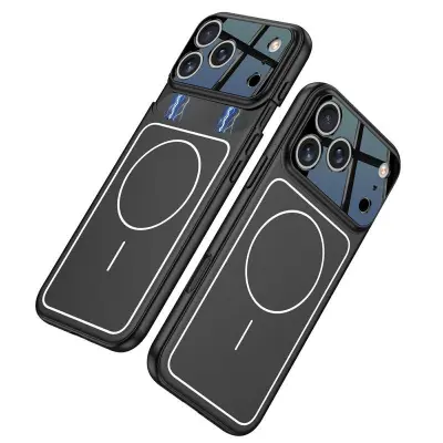 GKK iPhone 17 Pro Max Fodral Detachable Kamera - All Black (Svart)