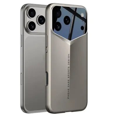 GKK iPhone 17 Pro Max Fodral Slim Hard PC - Grå