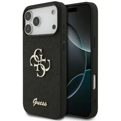 Guess Glitter 4G Big Logo Case (iPhone 17 Pro Max/18 Pro Max)